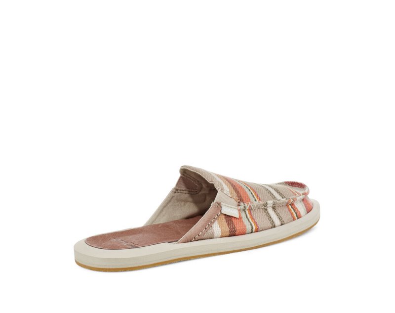 Sanuk You Got My Back Blanket Sustainable Slip On Women's Sidewalk Surfers Brown | Canada 171BEX